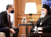 Κυριάκος Μητσοτάκης: Συναντήθηκε με τον Αρχιεπίσκοπο Αλβανίας