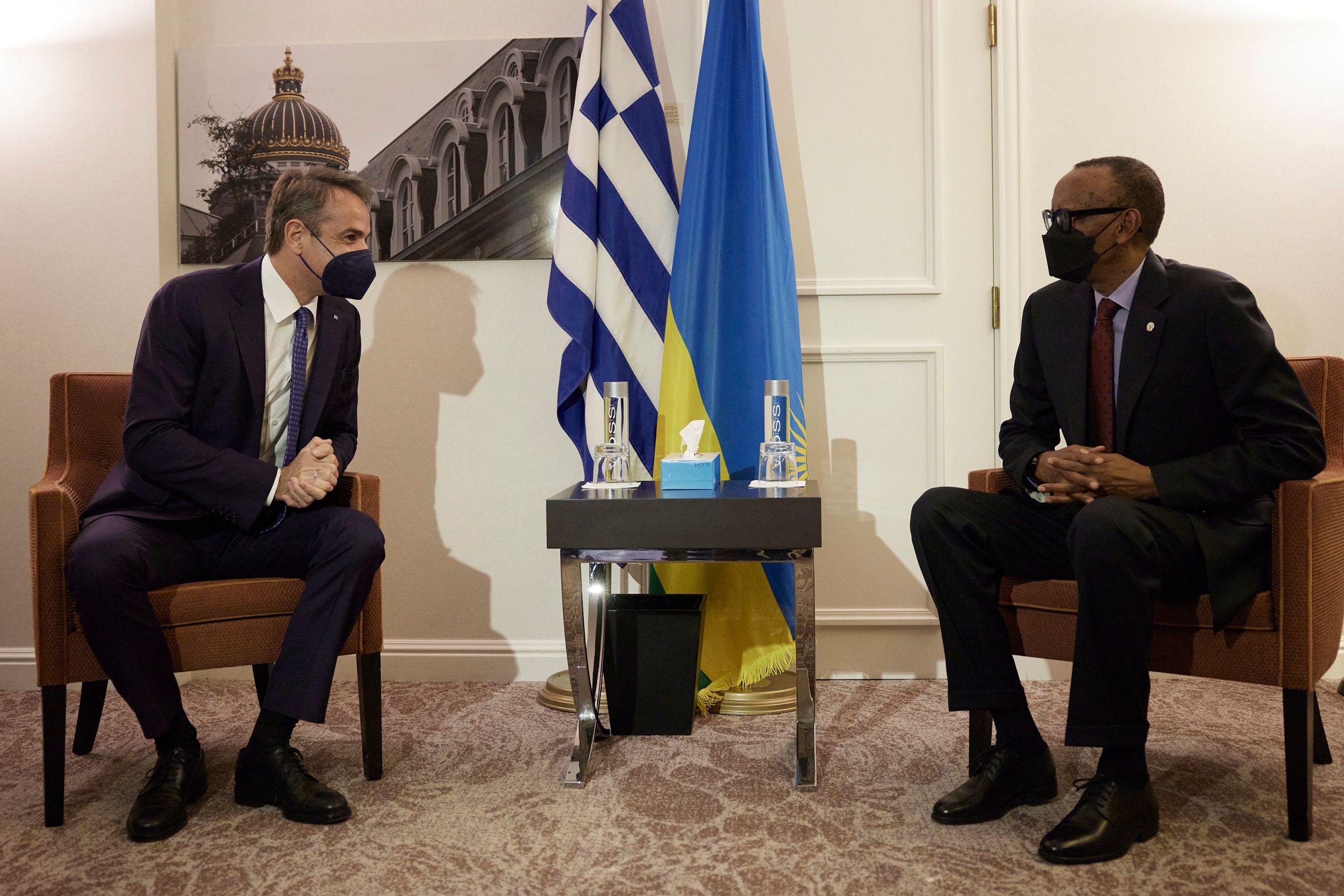 Κυριάκος Μητσοτάκης: Συναντήθηκε με τον Πρόεδρο της Ρουάντα – Τι συζήτησαν