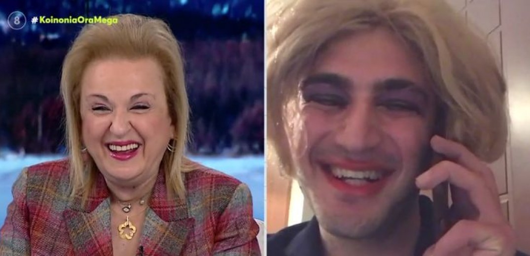 Θεσσαλονίκη: Viral o διανομέας που μιμείται την Παγώνη