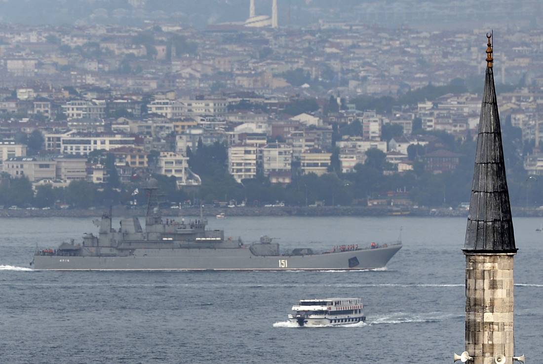 Ουκρανία πόλεμος: Αίτημα στην Τουρκία να κλείσει Βόσπορο