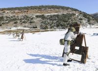 Εντυπωσιακές εικόνες από τη χειμερινή εκπαίδευση της Σχολής Μονίμων Υπαξιωματικών