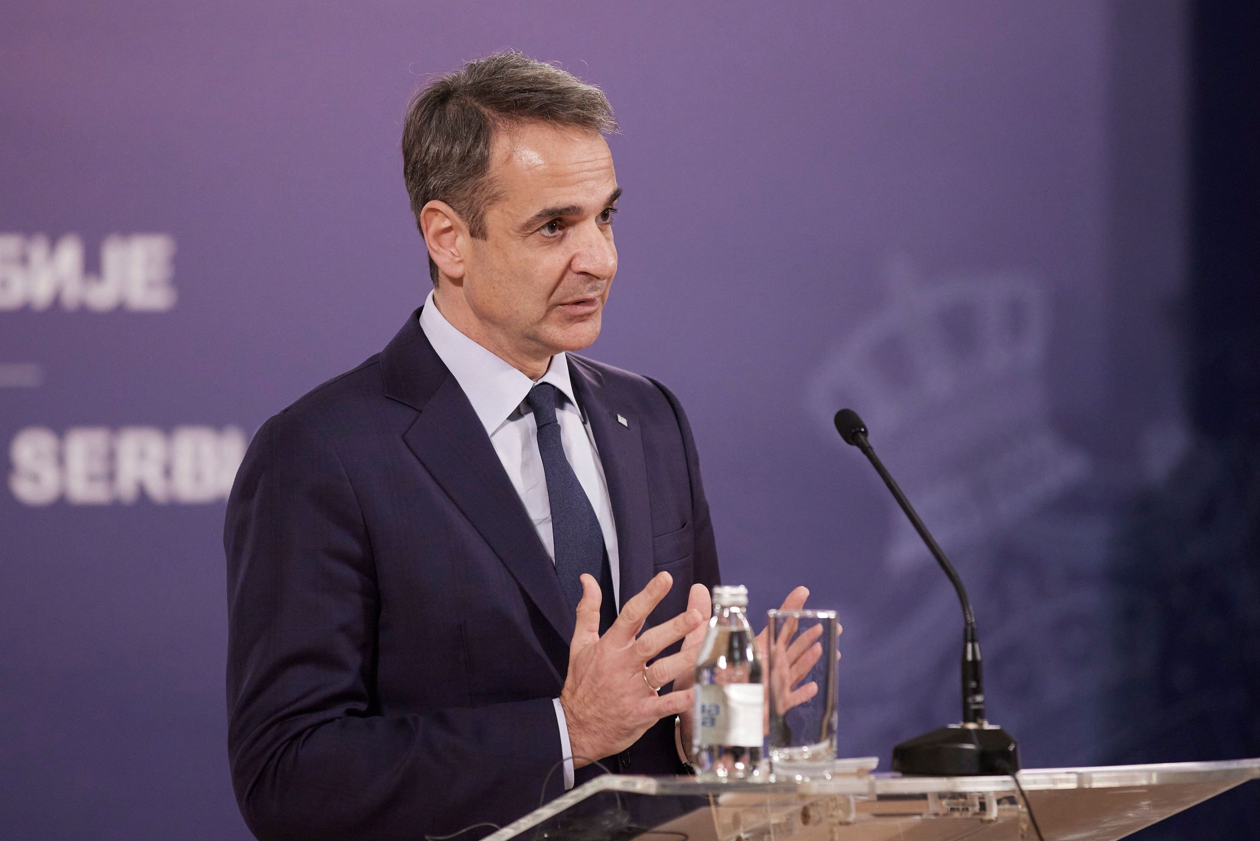 Μητσοτάκης από Βελιγράδι: Φιλοδοξούμε να καταστούμε αξιόπιστος ενεργειακός κόμβος