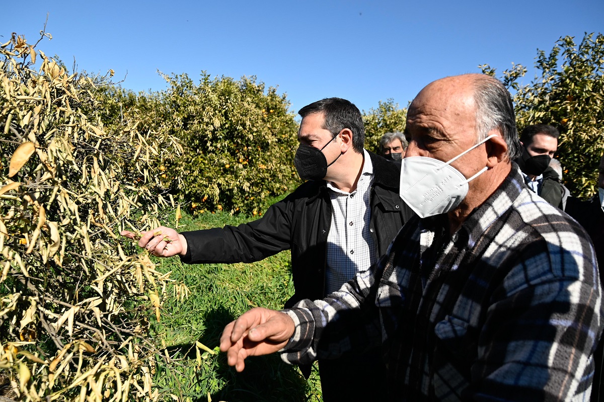 Τσίπρας: Ανάγκη άμεσης παρέμβασης για να αντέξουν οι αγρότες το ενεργειακό κόστος