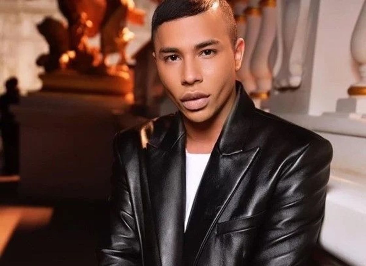 Ο Olivier Rousteing ήταν ο καλλιτεχνικός διευθυντής του οίκου Balmain και τώρα του Jean Paul Gaultier