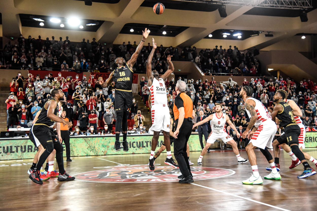 Μονακό – Ολυμπιακός 92-72: Ήττα χωρίς δραματικές συνέπειες