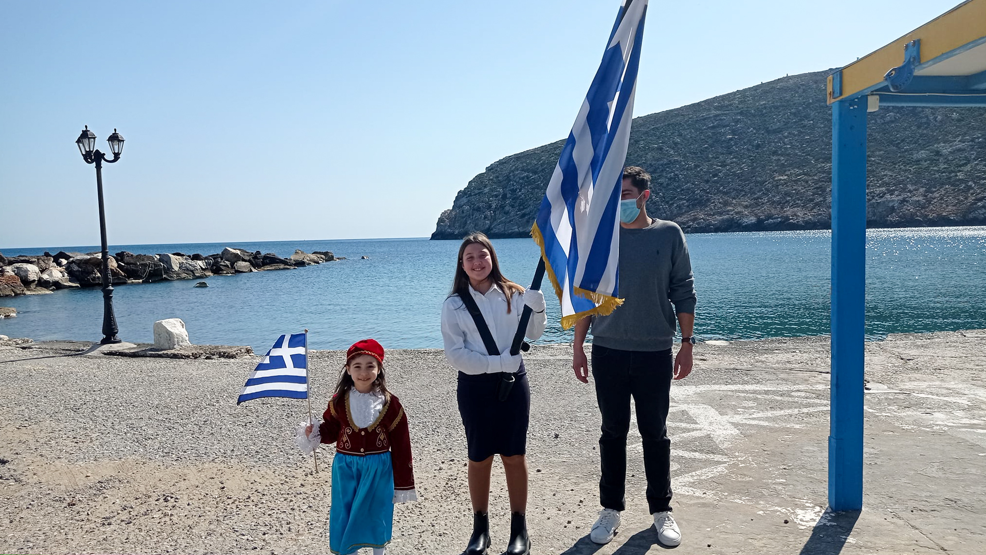 Απόλλωνας Νάξου: Ο εορτασμός της 25ης Μαρτίου με μία και μοναδική μαθήτρια