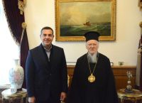 Τσίπρας σε Βαρθολομαίο: Αναγκαία η σταθερή στήριξη στο Οικουμενικό Πατριαρχείο
