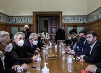 Συνάντηση Ανδρουλάκη με το προεδρείο της ΓΣΕΕ: Στο τραπέζι κατώτατος μισθός και ενεργειακά