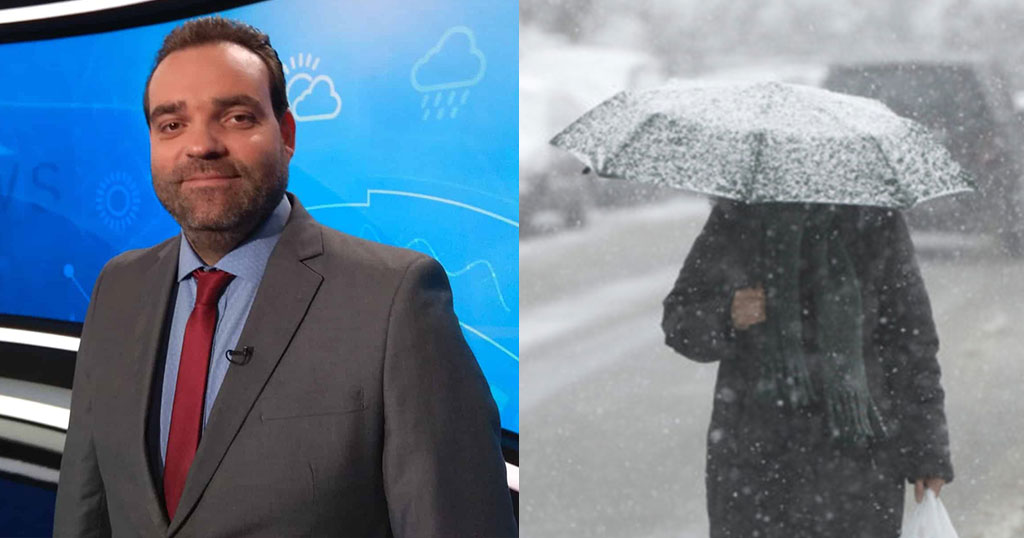 Κλέαρχος Μαρουσάκης καιρός: Πού θα χιονίσει στην Αττική – Πότε θα έχουμε παγετό