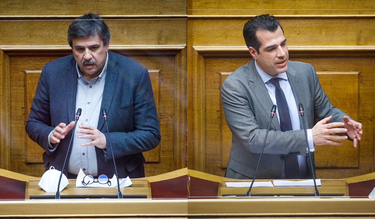 Πλεύρης με Ξανθό στη Βουλή: Ξέσπασε κόντρα για τη μονιμότητα των γιατρών