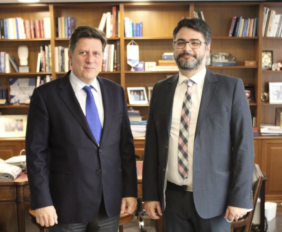 Βαρβιτσιώτης σε πρόξενο Ανδρουλάκη: Τεράστιες οι υπηρεσίες σας προς τον Ελληνισμό της Ουκρανίας