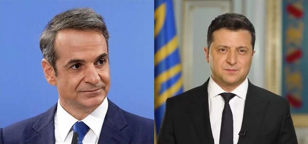 Mitsotakis assures Zelenskyy of govt’s full support