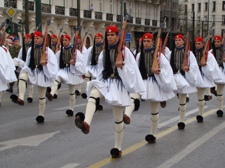 Greeks celebrated Independence day with a magnificent military parade