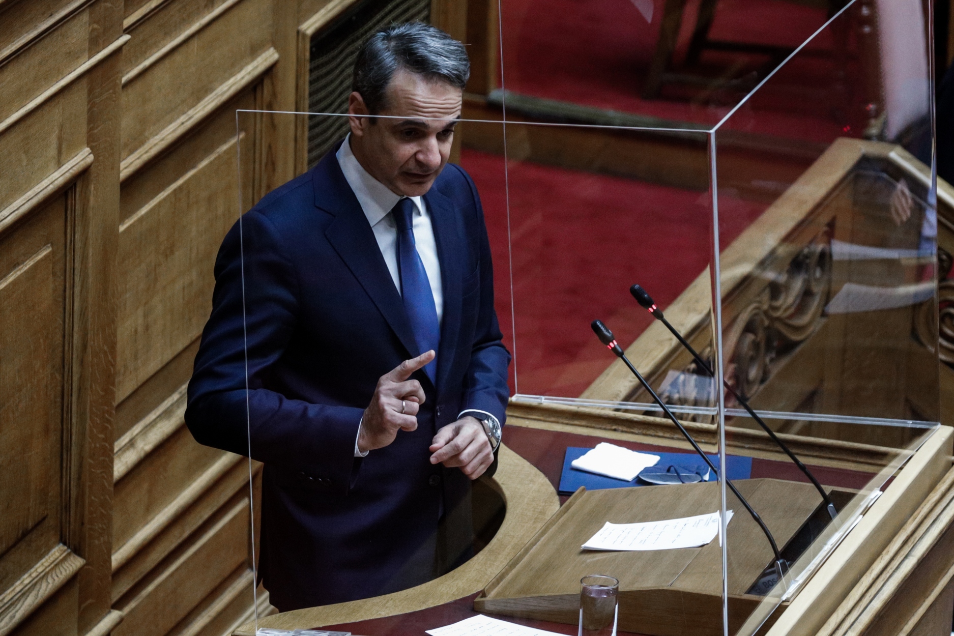 Κυριάκος Μητσοτάκης: Η δευτερολογία του πρωθυπουργού στη Βουλή για την Ουκρανία