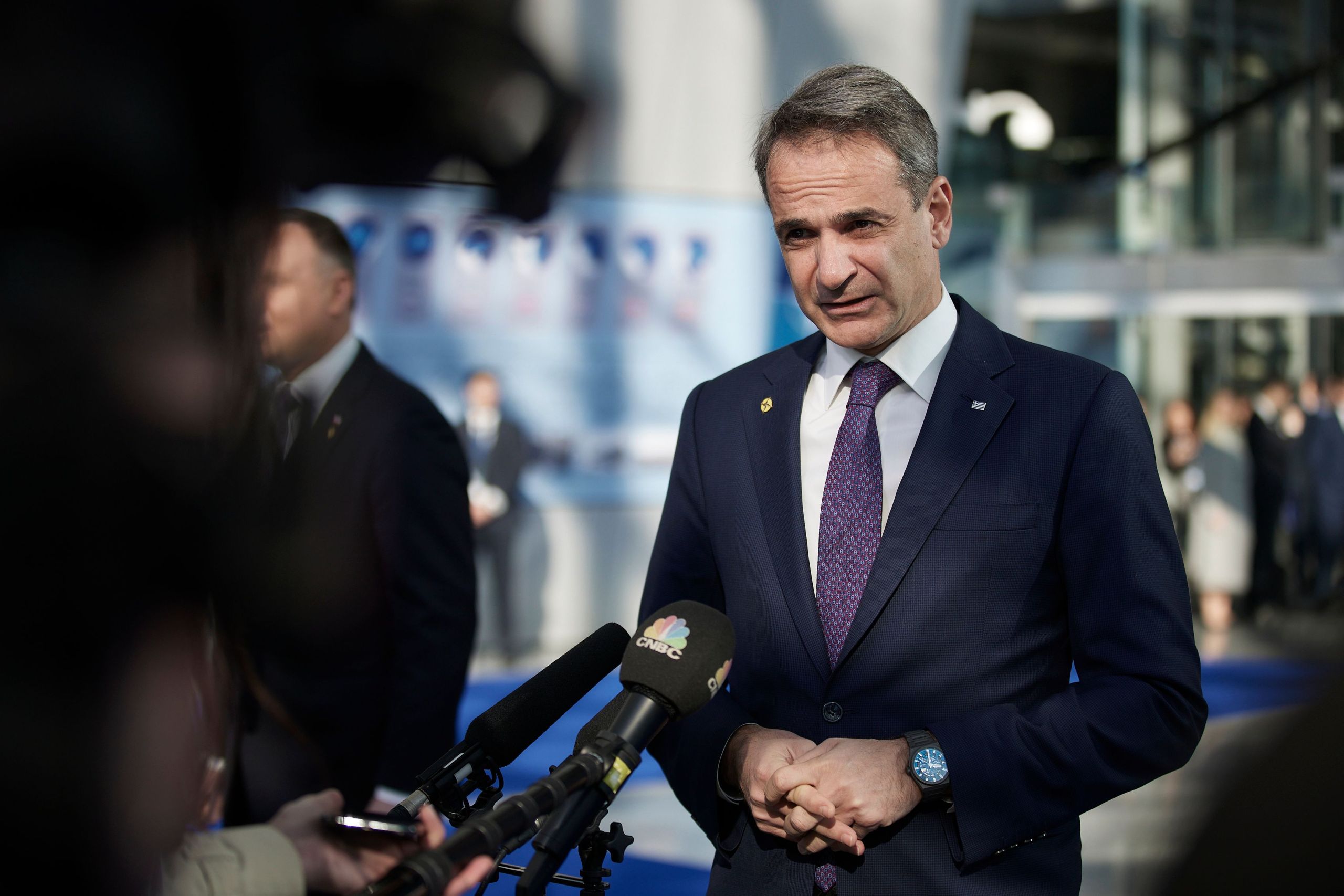 Κυριάκος Μητσοτάκης στη Σύνοδο του ΝΑΤΟ: Θα στείλουμε ξεκάθαρο μήνυμα ότι η Συμμαχία στηρίζει την Ουκρανία