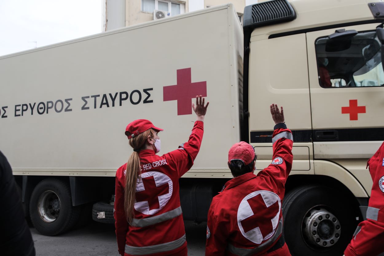 Ουκρανία: Αναχωρεί για Οδησσό η 4η ανθρωπιστική αποστολή του Ελληνικού Ερυθρού Σταυρού