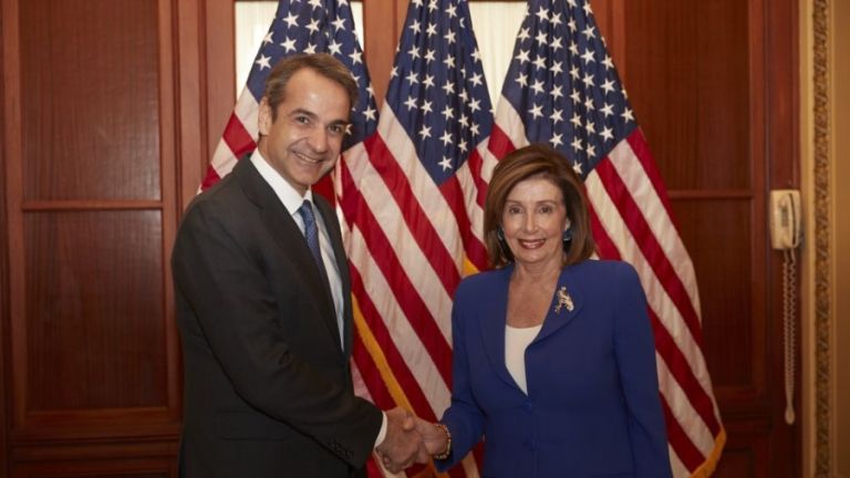 Mitsotakis invited by House Speaker Nancy Pelosi to address US Congress on May 17