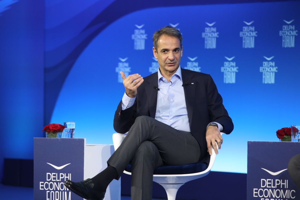 Κυριάκος Μητσοτάκης στο Φόρουμ των Δελφών: Δείτε live τη συζήτηση με τον Mathias Cormann