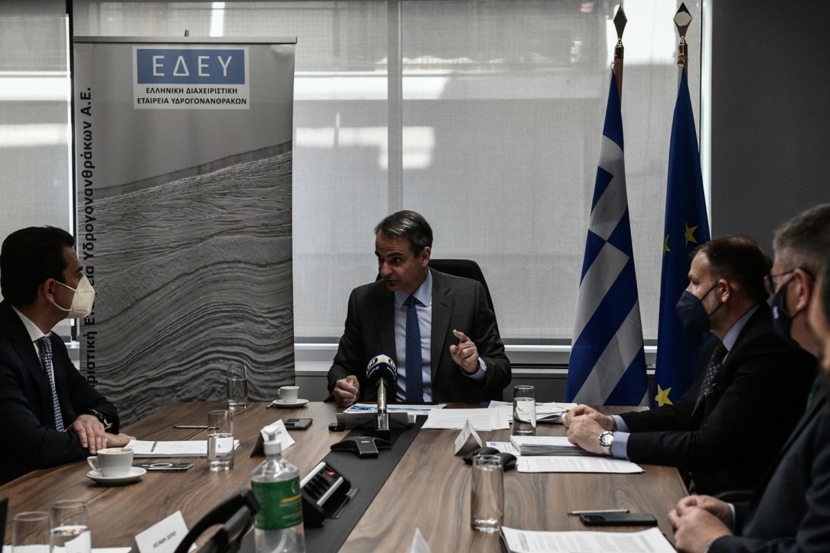 Μητσοτάκης: Επιταχύνονται σε έξι περιοχές οι έρευνες για φυσικό αέριο