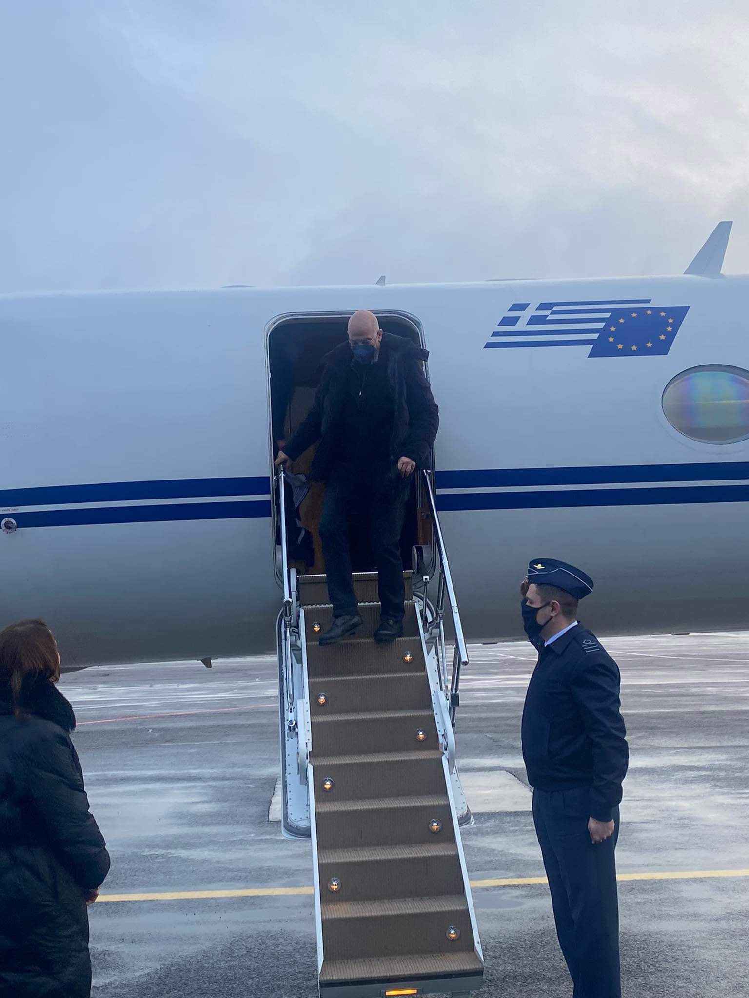 Νίκος Δένδιας: Έφθασε στο Κισινάου και συνεχίζει για Οδησσό