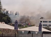 Φωτιά σε κατάστημα στο Μετς