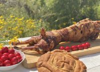 Why Greeks Roast a Whole Lamb on the Spit on Easter Sunday Why Greeks Roast a Whole Lamb on the Spit on Easter Sunday