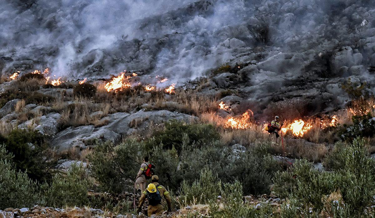 Φωτιά στη Γλυφάδα: Πυρκαγιά στην περιοχή Πουρνάρι