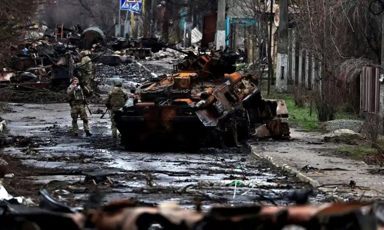 Ουκρανία: Δορυφορικές εικόνες από την φρίκη στην Μπούσα