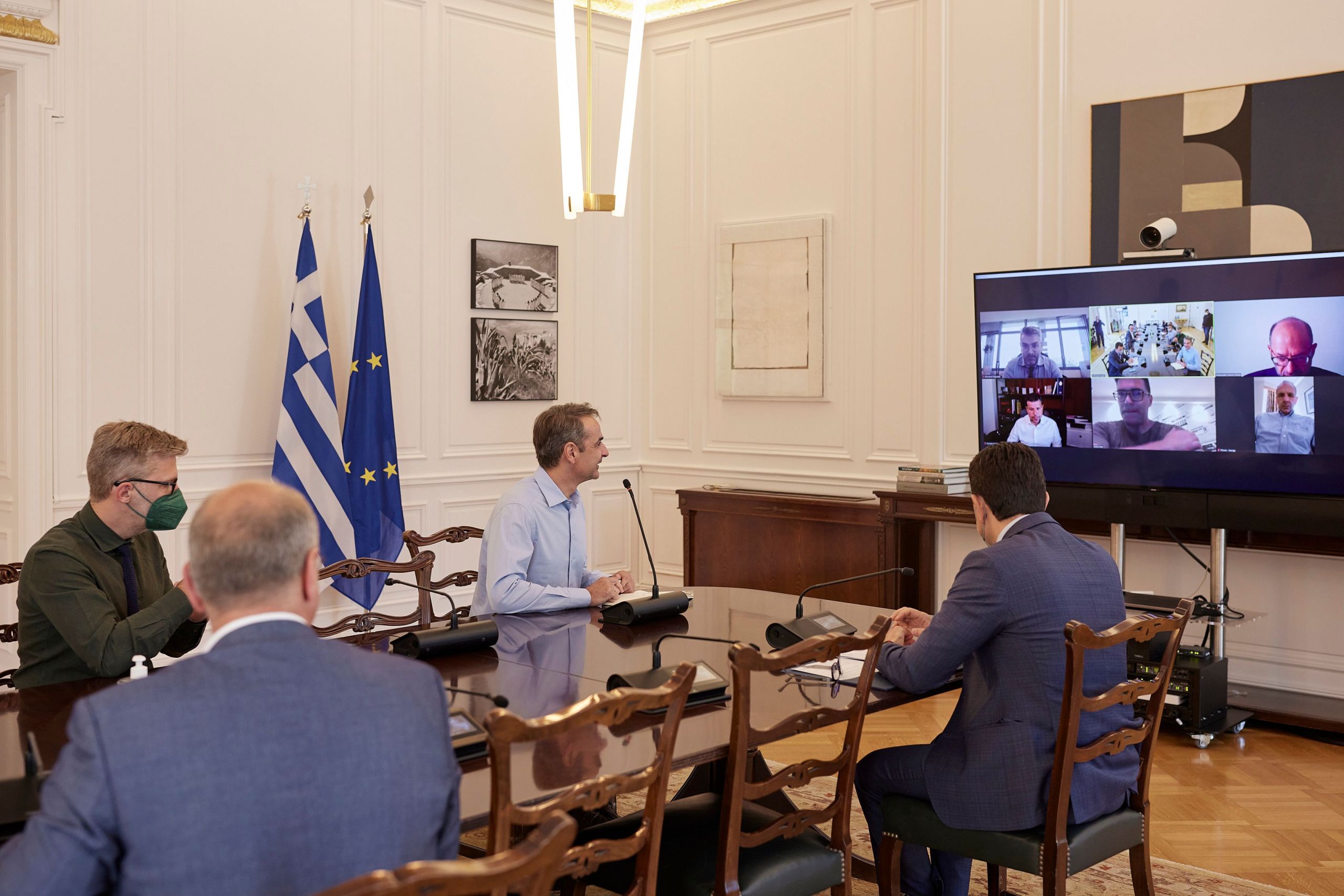 Μητσοτάκης για ενέργεια: Η Ελλάδα είναι και θα παραμείνει ενεργειακά ασφαλής – Ολοκληρώθηκε η σύσκεψη