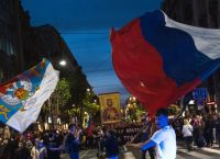 Βελιγράδι: Διαδηλώσεις υπέρ της Ρωσίας και κατά του ΝΑΤΟ