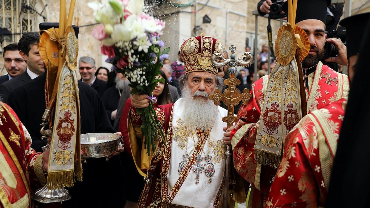Με κατάνυξη η ακολουθία του Νιπτήρος στα Ιεροσόλυμα