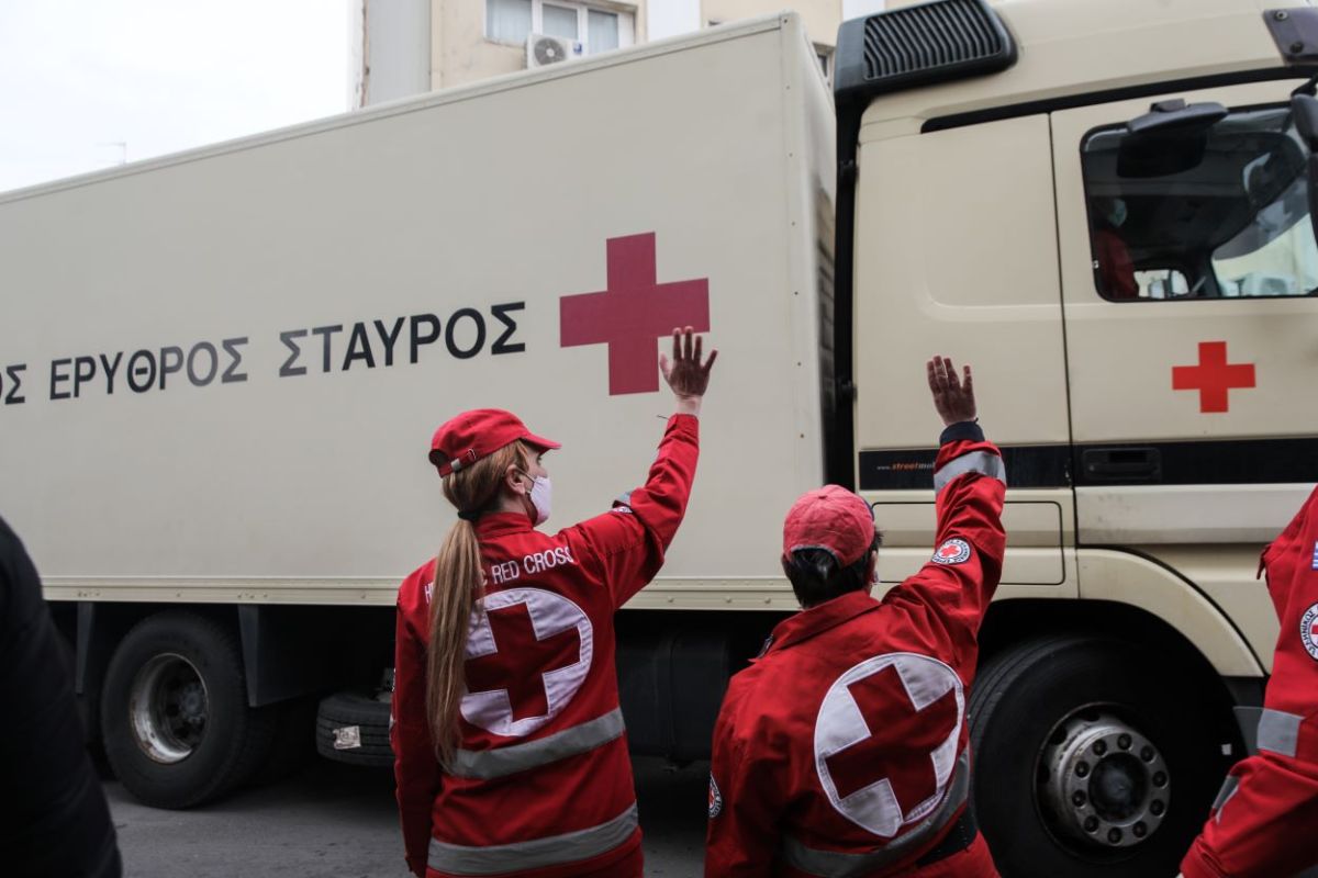 Ουκρανία: Αναχωρεί για Οδησσό η 4η ανθρωπιστική αποστολή του Ελληνικού Ερυθρού Σταυρού