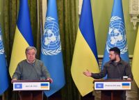 Ουκρανία: Ισχυρές εκρήξεις στο κέντρο του Κιέβου την ώρα της συνέντευξης Γκουτέρες-Ζελένσκι