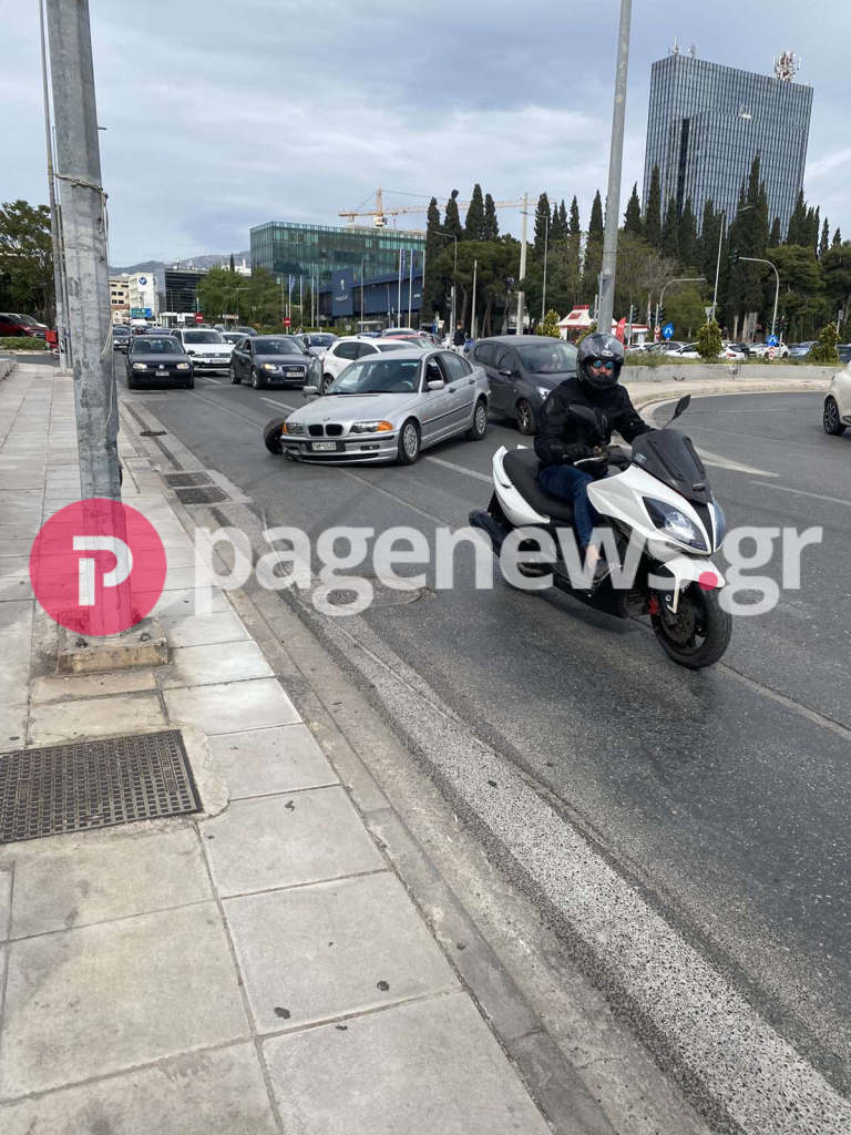 Τροχαίο στην Κηφισίας – Αποκλειστικές εικόνες [pic]