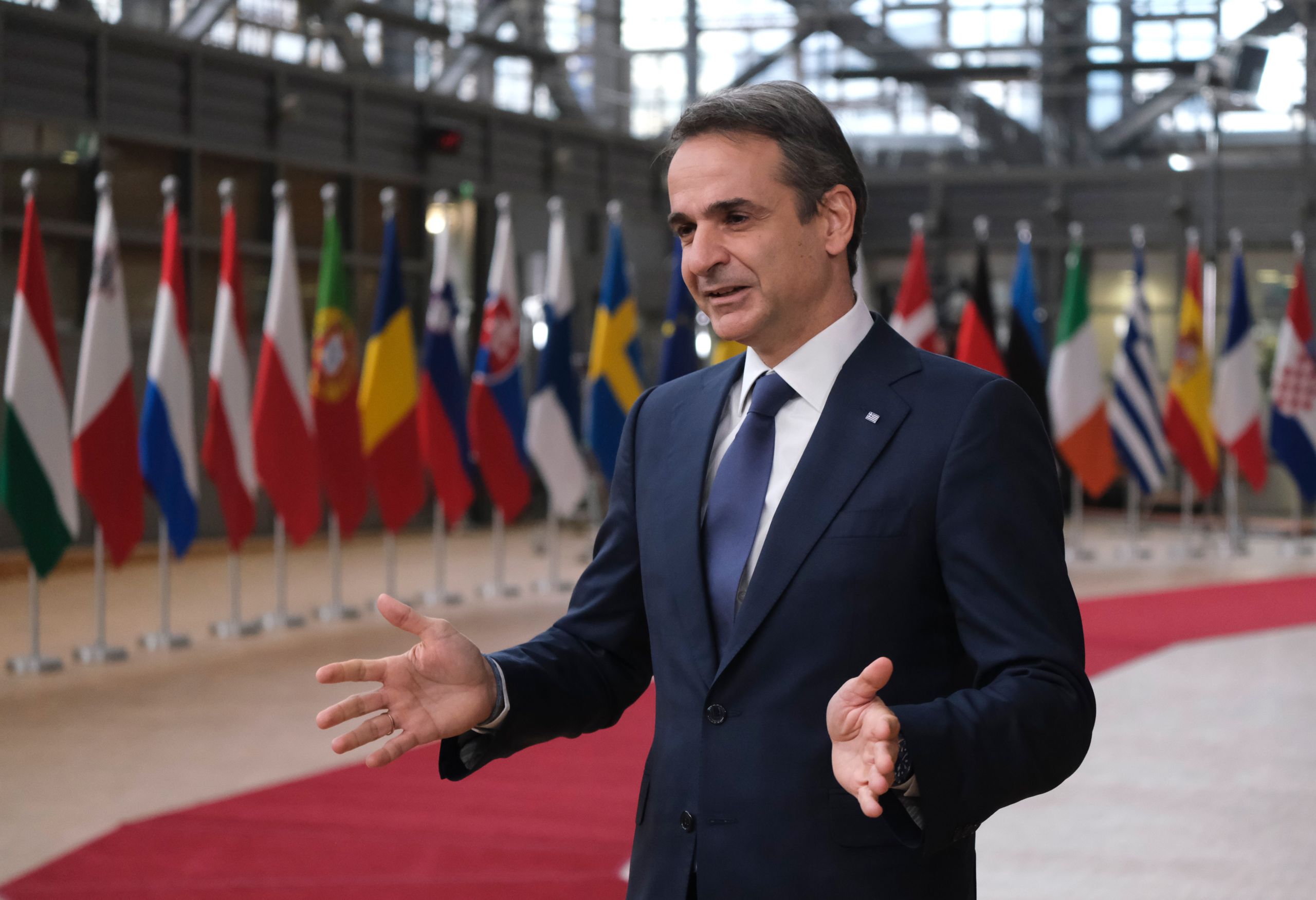 Σύνοδος Κορυφής: Η συνέντευξη Τύπου του Κυριάκου Μητσοτάκη