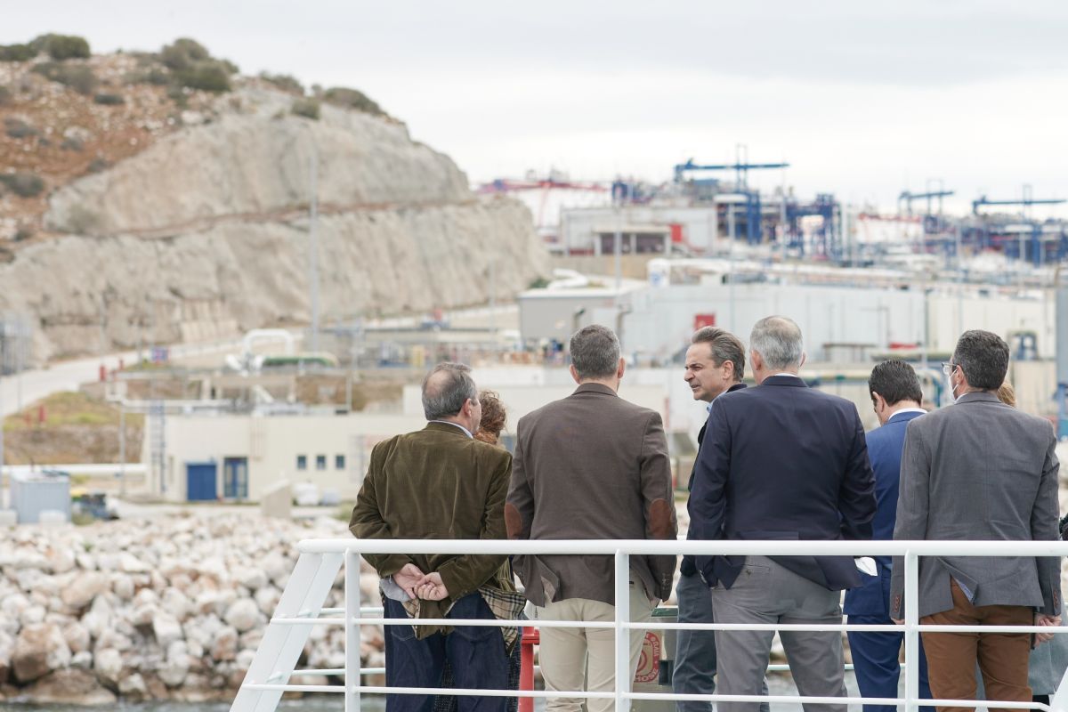 Μητσοτάκης Αλεξανδρούπολη: Αναβαθμίζεται ενεργειακά η Ελλάδα με το νέο τερματικό σταθμό LNG