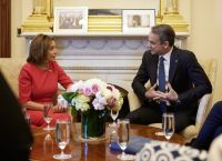 Πελόζι για ομιλία Μητσοτάκη: Μοναδικής έμπνευσης ομιλία»