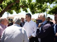 Μητσοτάκης από τη λίμνη Κάρλα: 16 εκατομμύρια για το αρδευτικό έργο στο Θεσσαλικό κάμπο