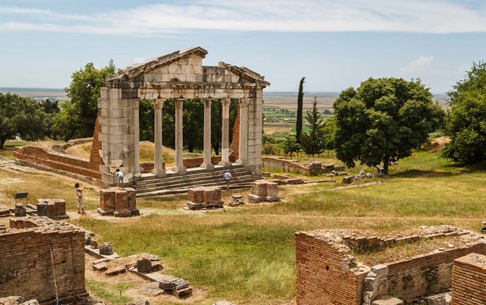 The East Roman (Byzantine) fortress of Apollonia in Cyrenaica (modern Libya)