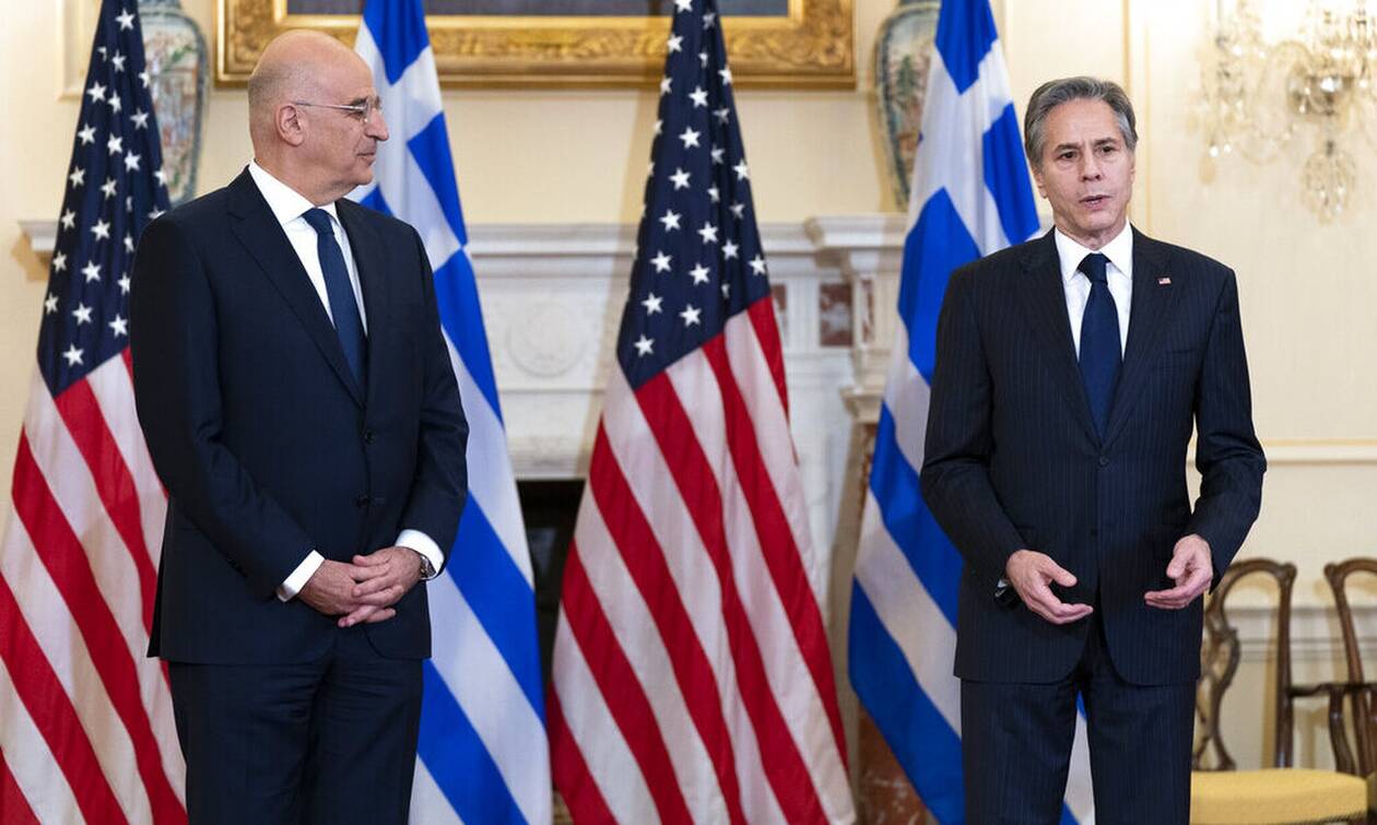 Τηλεφωνική επικοινωνία Δένδια με Μπλίνκεν: Στο επίκεντρο η τουρκική προκλητικότητα