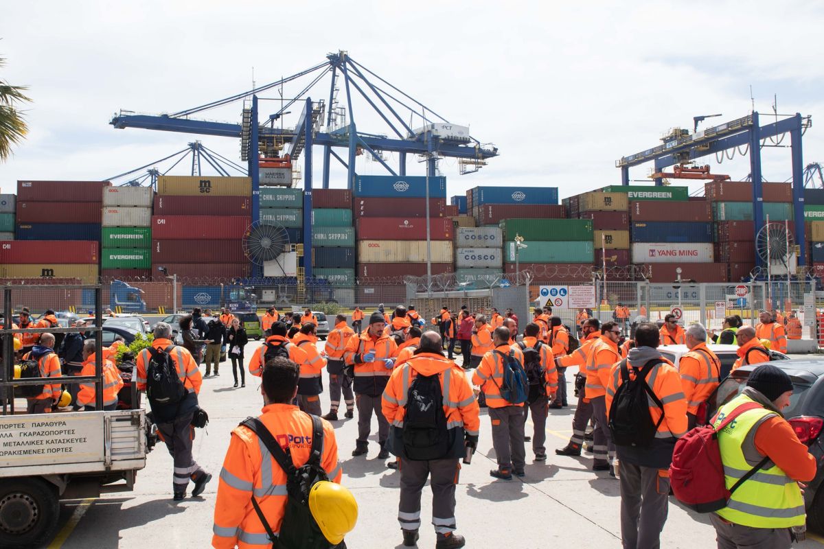 Cosco: Υπογραφή συλλογικής σύμβασης εργασίας για αυξήσεις μισθών