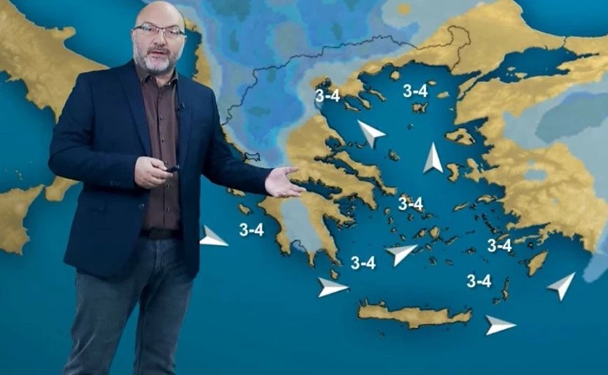 Σάκης Αρναούτογλου: Έρχεται κρύο – Πέφτει η θερμοκρασία έως και 10 βαθμούς