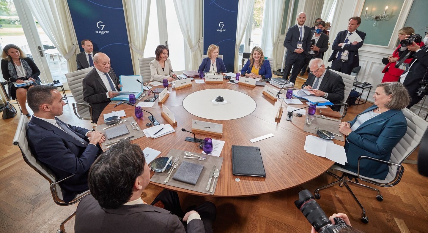 G7: “Δεν θα δεχθούμε ποτέ τα νέα σύνορα που θέλει να χαράξει η Ρωσία στην Ουκρανία”