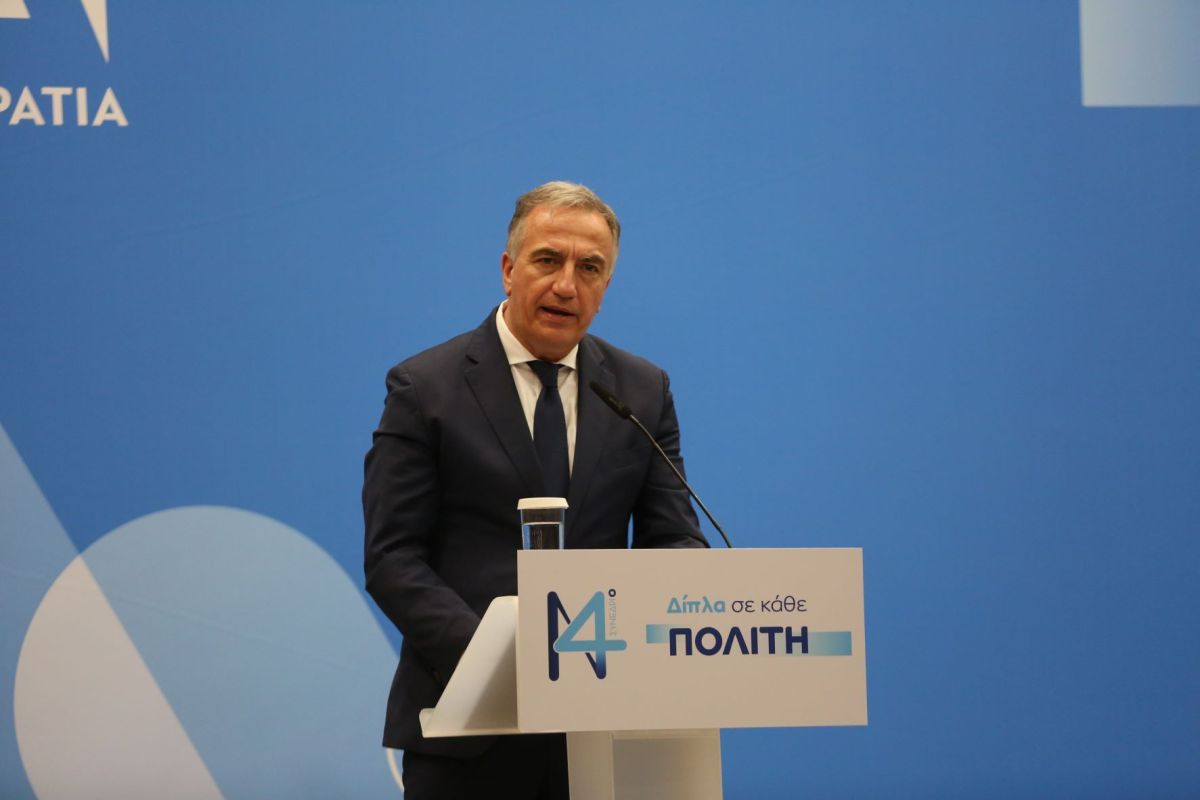 Καλαφάτης στο συνέδριο ΝΔ: Οδηγούμε τη χώρα στο κέντρο των ευρωπαϊκών αποφάσεων