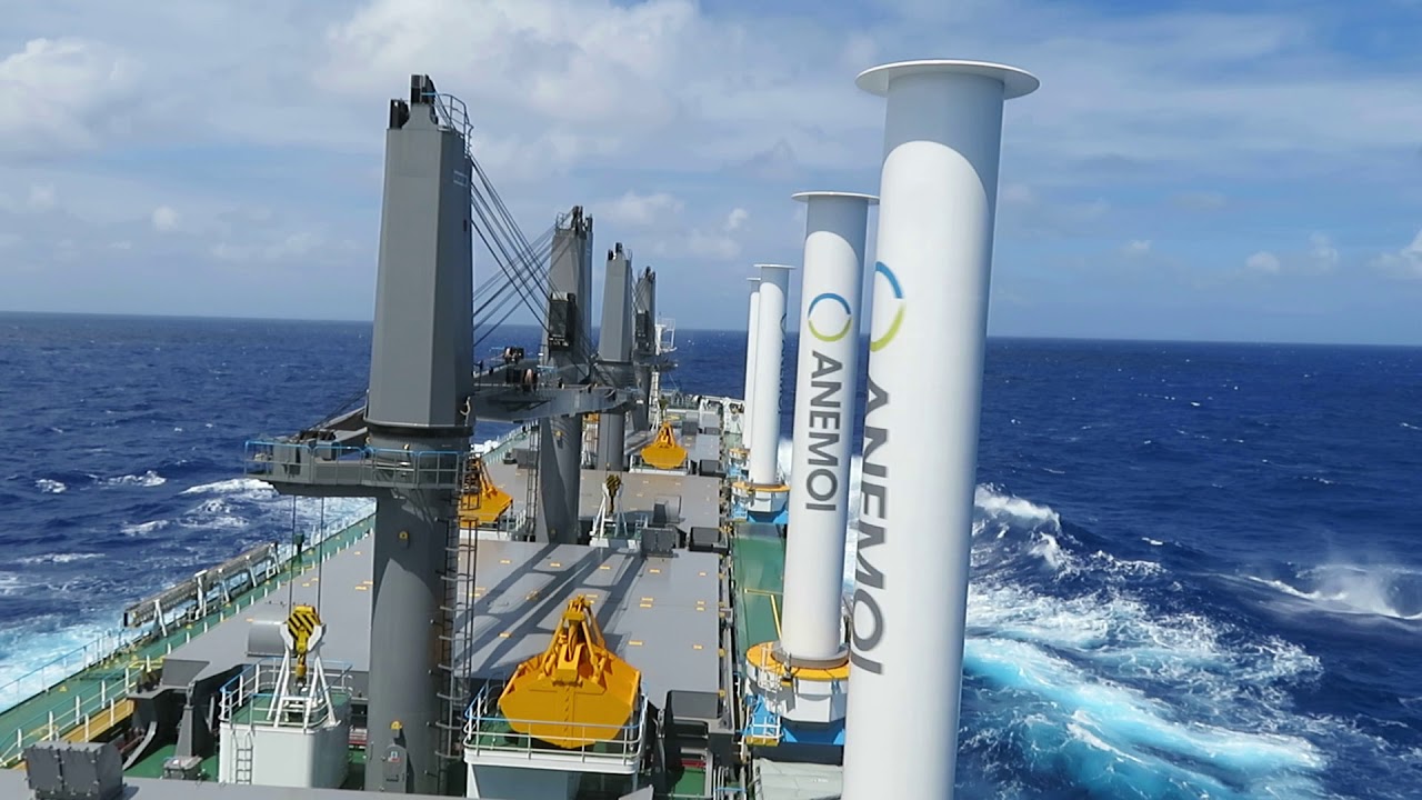 Anemoi Marine Technologies: Δημιουργία αιολικού με πανιά πλοίο μεταφοράς χύδην ξηρού φορτίου
