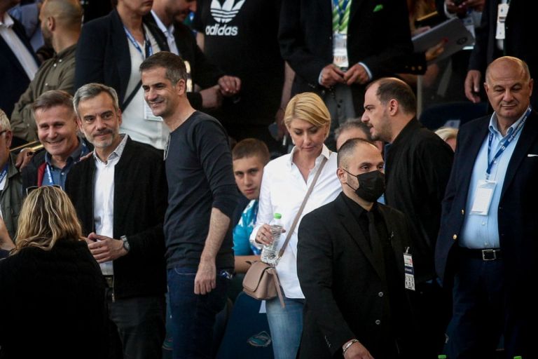 Τελικός Κυπέλλου: Η πολιτική ηγεσία στο ΟΑΚΑ [pics]