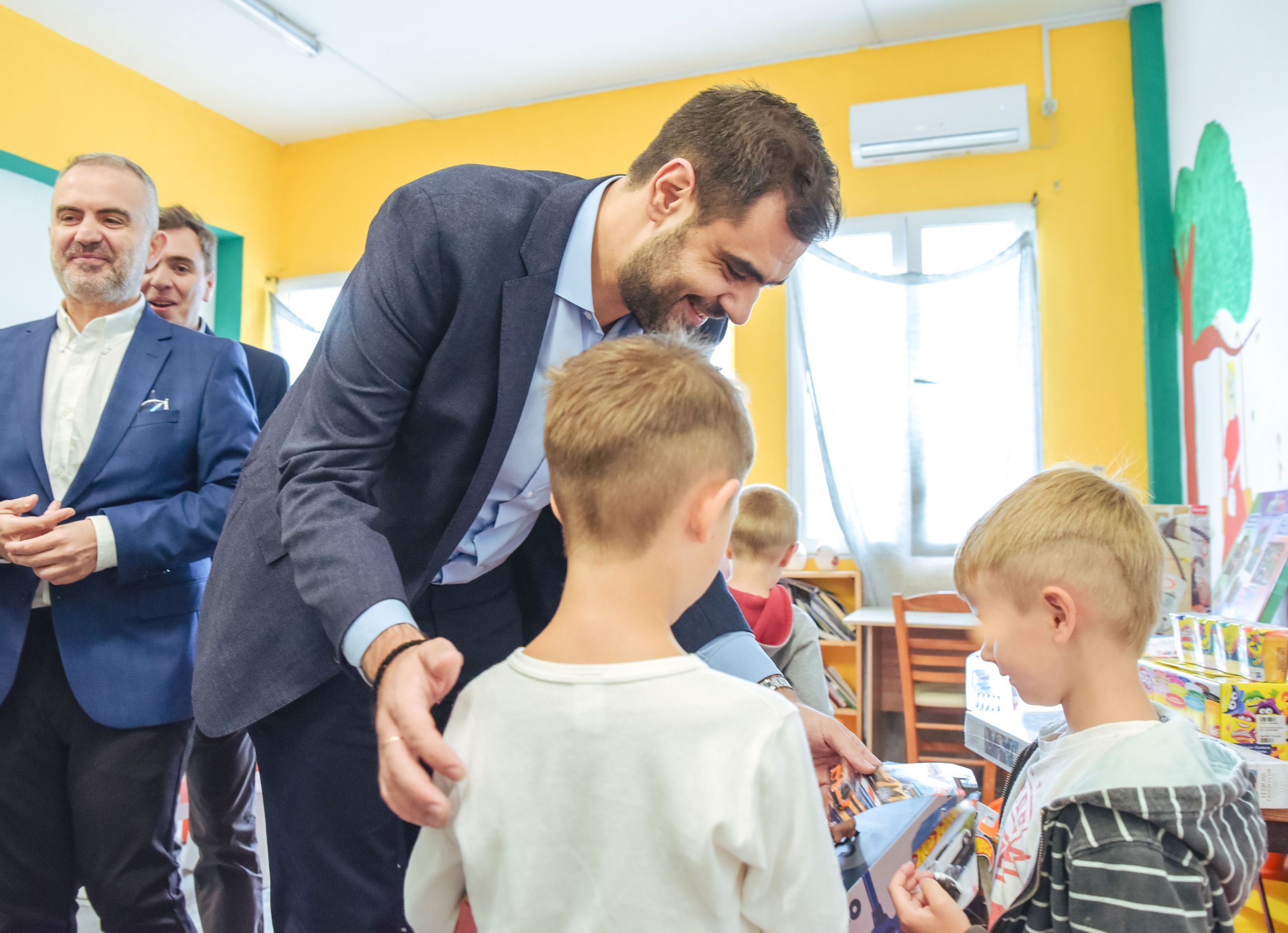 Νέα Δημοκρατία: Κλιμάκιο επισκέφθηκε τη δομή φιλοξενίας εκτοπισθέντων από την Ουκρανία
