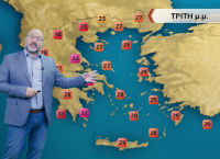 Καιρός Σάκης Αρναούτογλου: Πού θα δείξει 36άρια – Πότε χαλάει