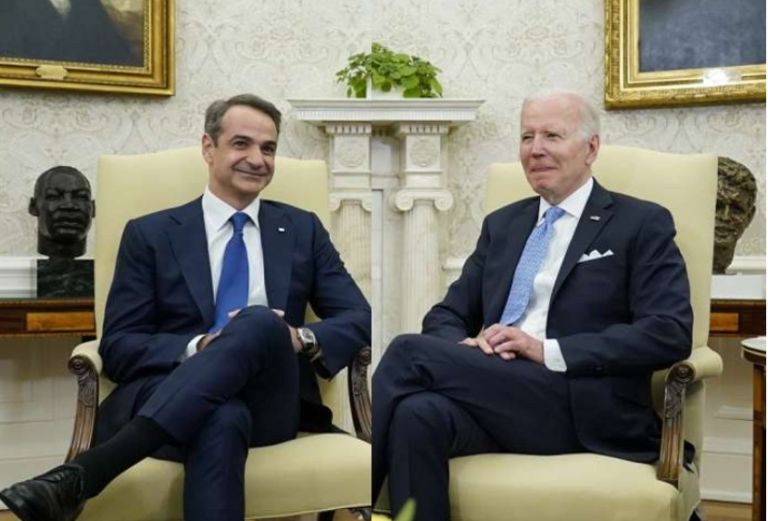 Mitsotakis at White House: Greece aims to acquire squadron of F-35s