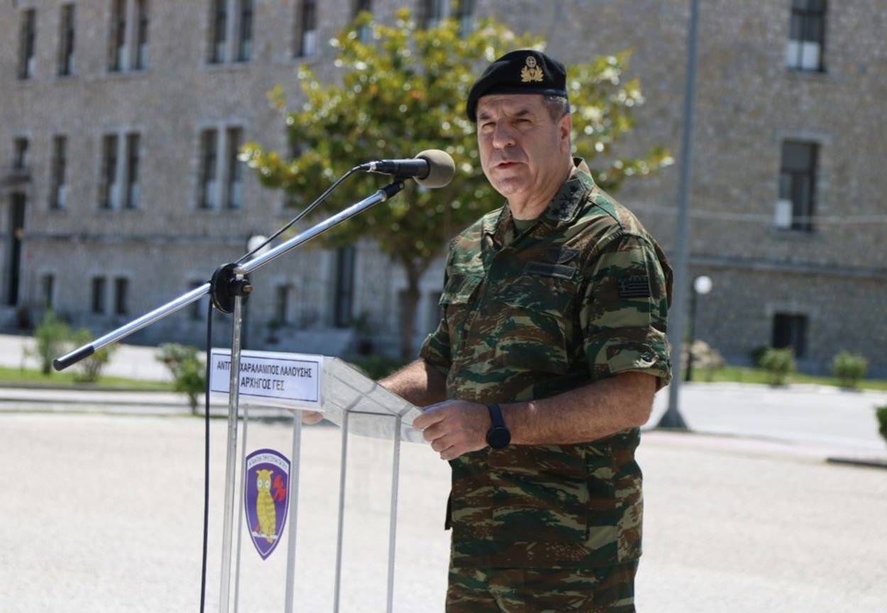 Αρχηγός ΓΕΣ: Έτοιμοι να αντιμετωπίσουμε οποιαδήποτε απειλή, να κοιμάστε ήσυχοι